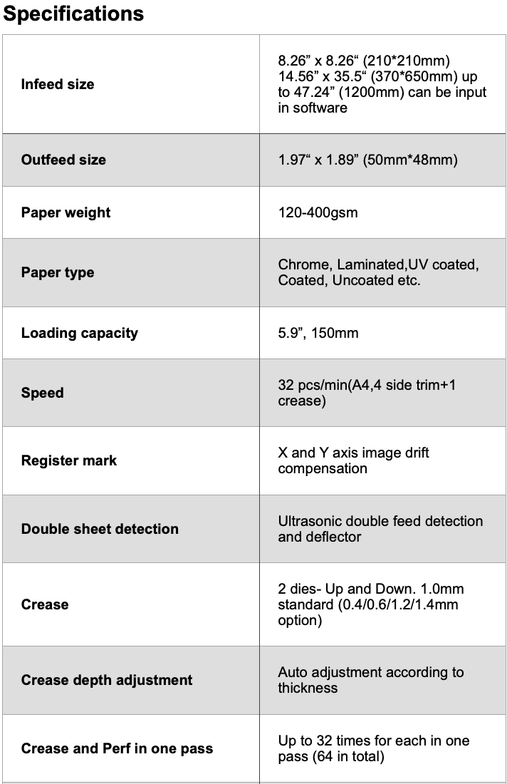 PT 9375SCC Super Cut Features