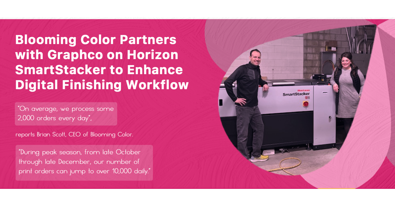Blooming Color Partners with Graphco on Horizon SmartStacker to Enhance ...