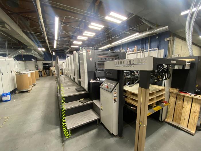 Used 2018 Komori Lithrone GL537+C - Image 3