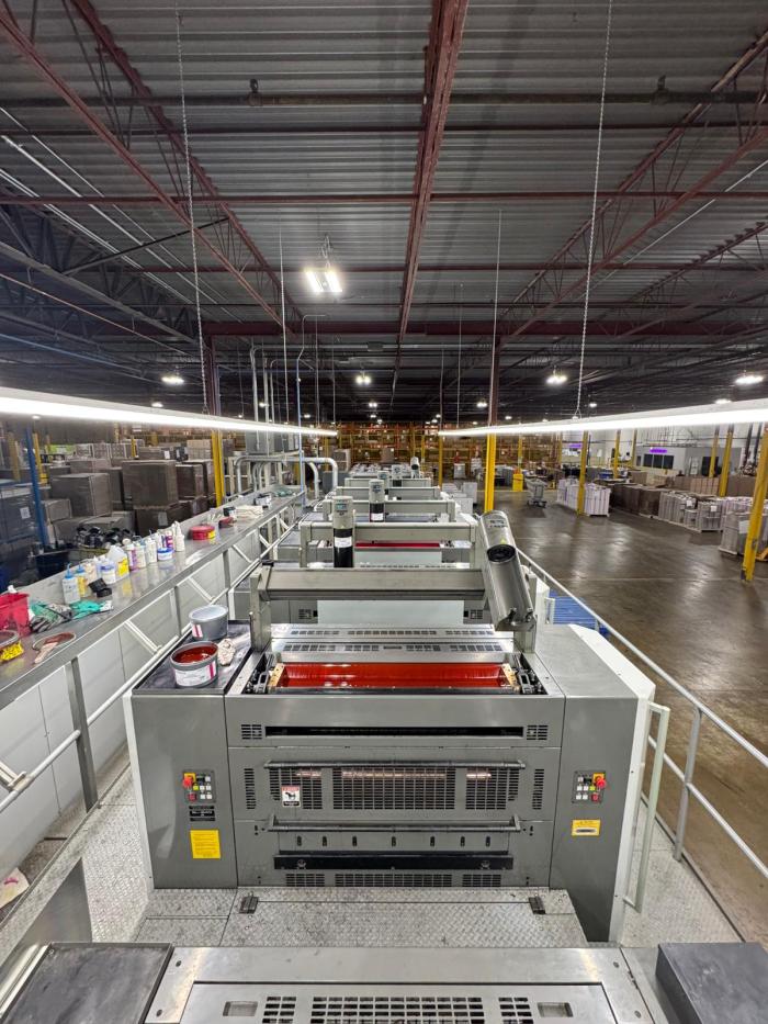Used 2019 Komori Lithrone GL640+C